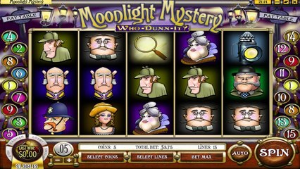 Moonlight Mystery ilmainen kasino kolikkopeli Rival Video Esikatselu