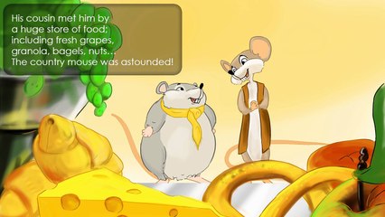 The City Mouse and the Country Mouse - Fairy tales and stories for children