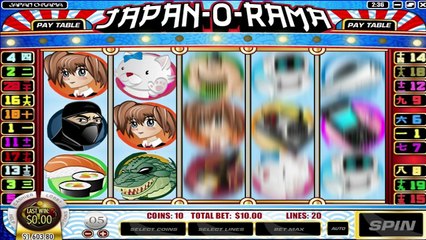 Japan-O-Rama ilmainen kasino kolikkopeli Rival Video Esikatselu
