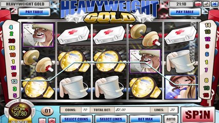 Heavyweight Gold ilmainen kasino kolikkopeli Rival Video Esikatselu