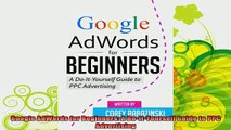 new book  Google AdWords for Beginners A DoItYourself Guide to PPC Advertising