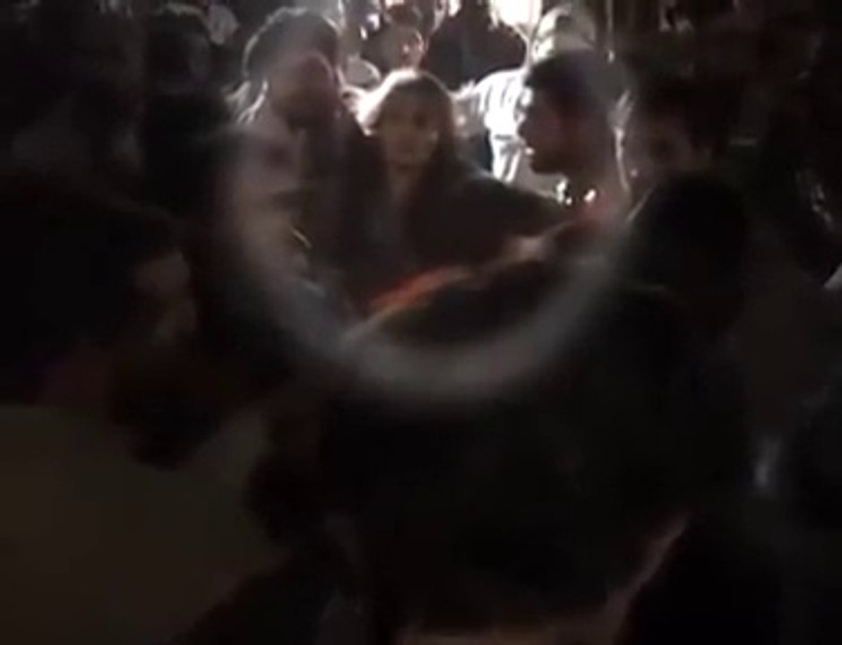 Misbehave with Girl in PTI Jalsa, another Shameful video
