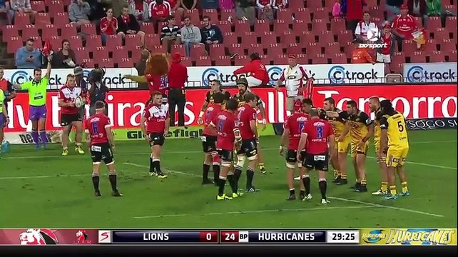 Les Hurricanes corrigent les Lions en Super Rugby
