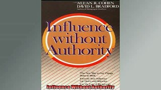 FREE PDF DOWNLOAD   Influence Without Authority  DOWNLOAD ONLINE