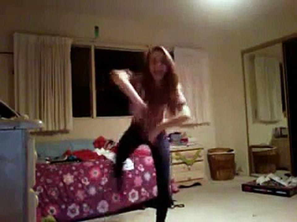 Girl Dancing For Sister