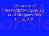 The Success of 3rd FACE UAE Sportsfest-26-12-2010.wmv