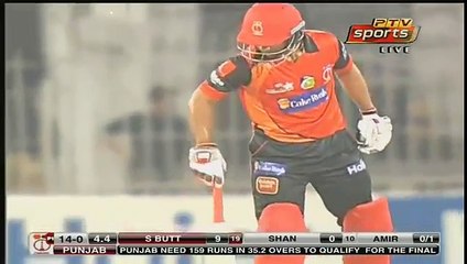 Mohammad Amir Bowling vs Salman Butt