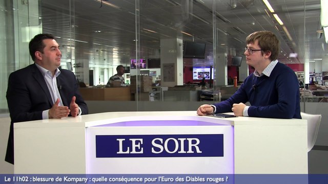 Le 11h02: blessure de Kompany : quelle conséquence pour l’Euro des Diables rouges ?