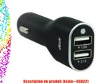 Dexim DCA221 Chargeur allume cigare pour iPad/iPhone/iPod