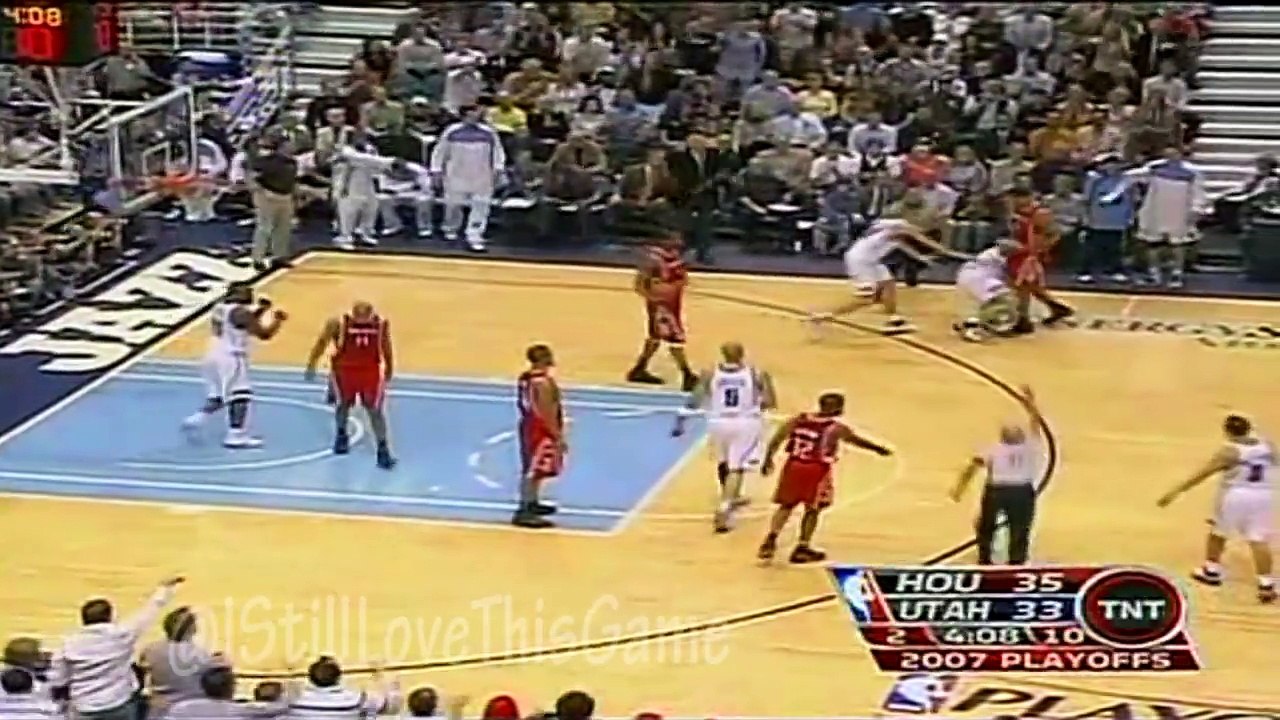 Houston Rockets vs Utah Jazz 2007 NBA Playoffs