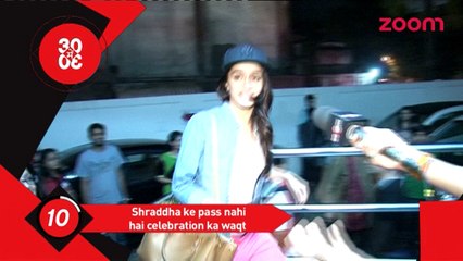 Shraddha Kapoor has no time to celebrate 'Baaghi's' success - Bollywood News - #TMT