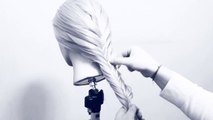 Fishtail braid tutorial for long hair   Hairstyles for long hair for beginners
