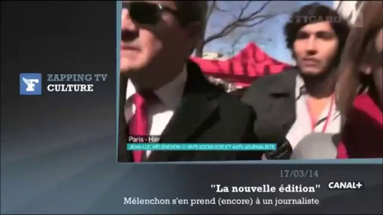 Mélenchon à un journaliste: "Abruti, Crétin, Vermine"