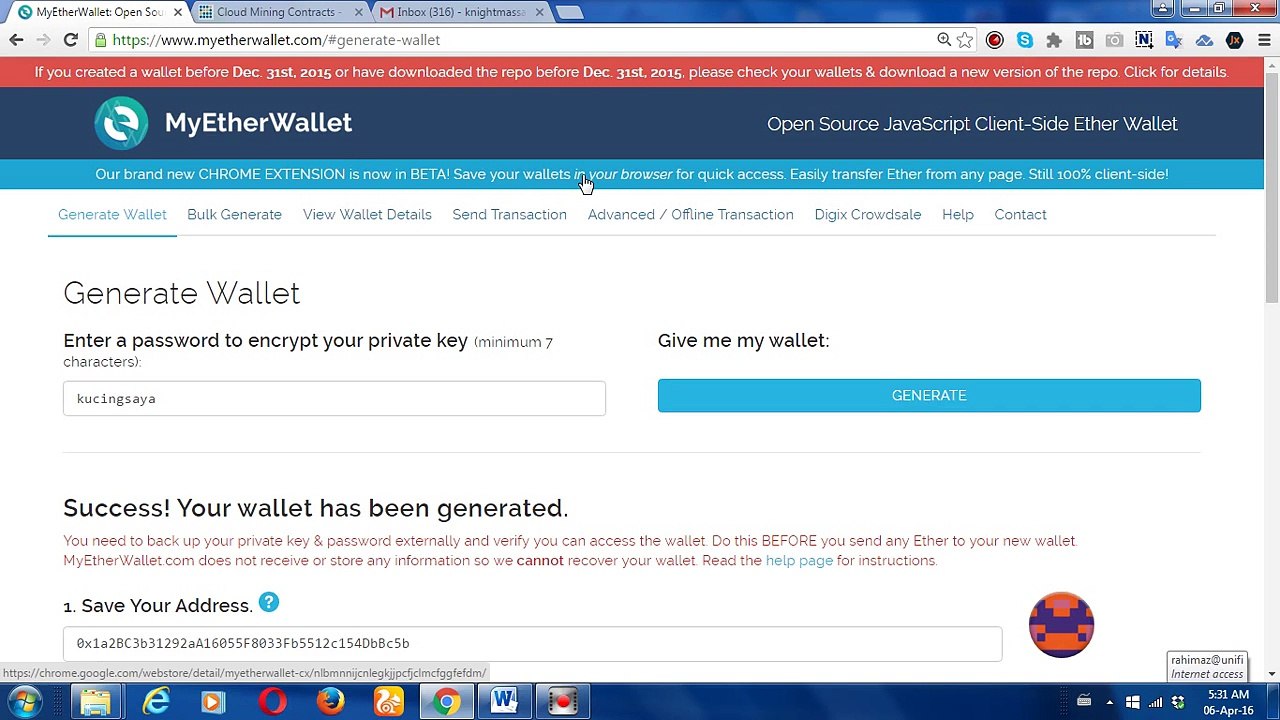 cara mining ethereum di genesis mining