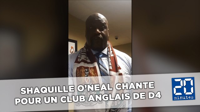 Shaquille O’Neal chante du Queen pour un club anglais de D4