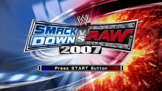WWE SmackDown vs. RAW 2007: RAW Career pt.1 The Year Of Kurt Angle