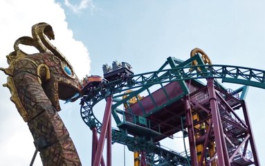 Premiers essais pour Cobra's Curse à Busch Gardens Tampa Bay