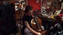 Chyna plays the cello