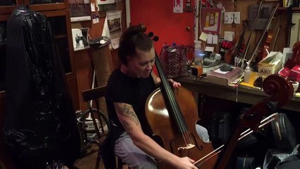 Chyna plays the cello