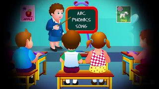 Phonics Song with TWO Words - A For Apple - ABC Alphabet Songs with Sounds for Children