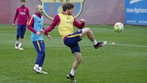 FC Barcelona training session: Second-to-last workout before Sunday derby