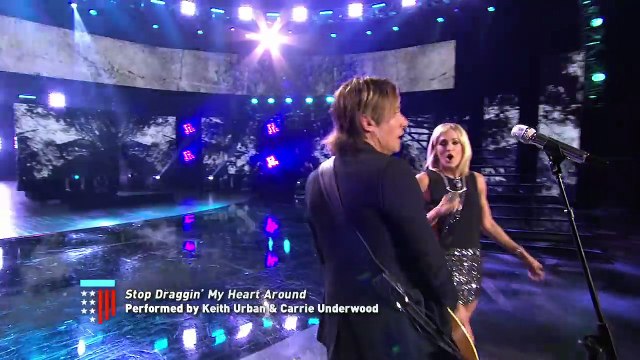 Carrie Underwood and Keith Urban Perform Stop Draggin My Heart Around - AMERICAN IDOL