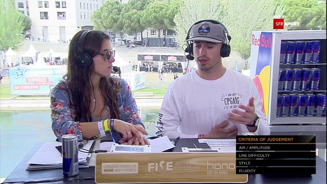 REPLAY FISE World Montpellier 2016 - MTB SLOPESTYLE PRO FINAL - ENG