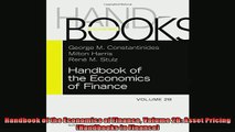 FREE PDF  Handbook of the Economics of Finance Volume 2B Asset Pricing Handbooks in Finance  BOOK ONLINE