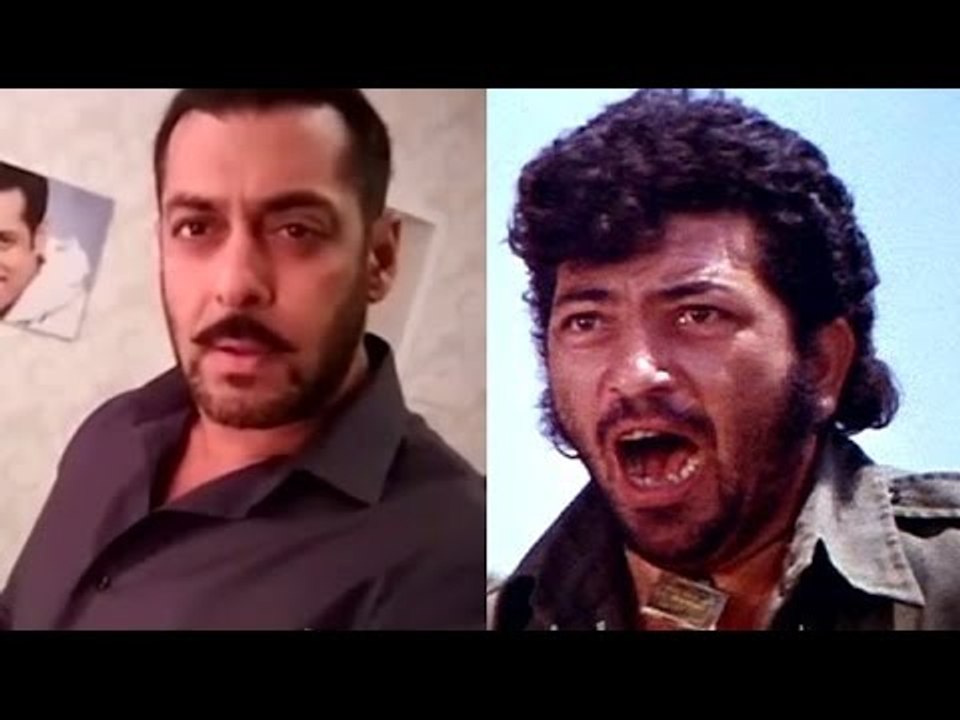 Salman Khan Sholay Gabbar Singh Dubsmash 2016