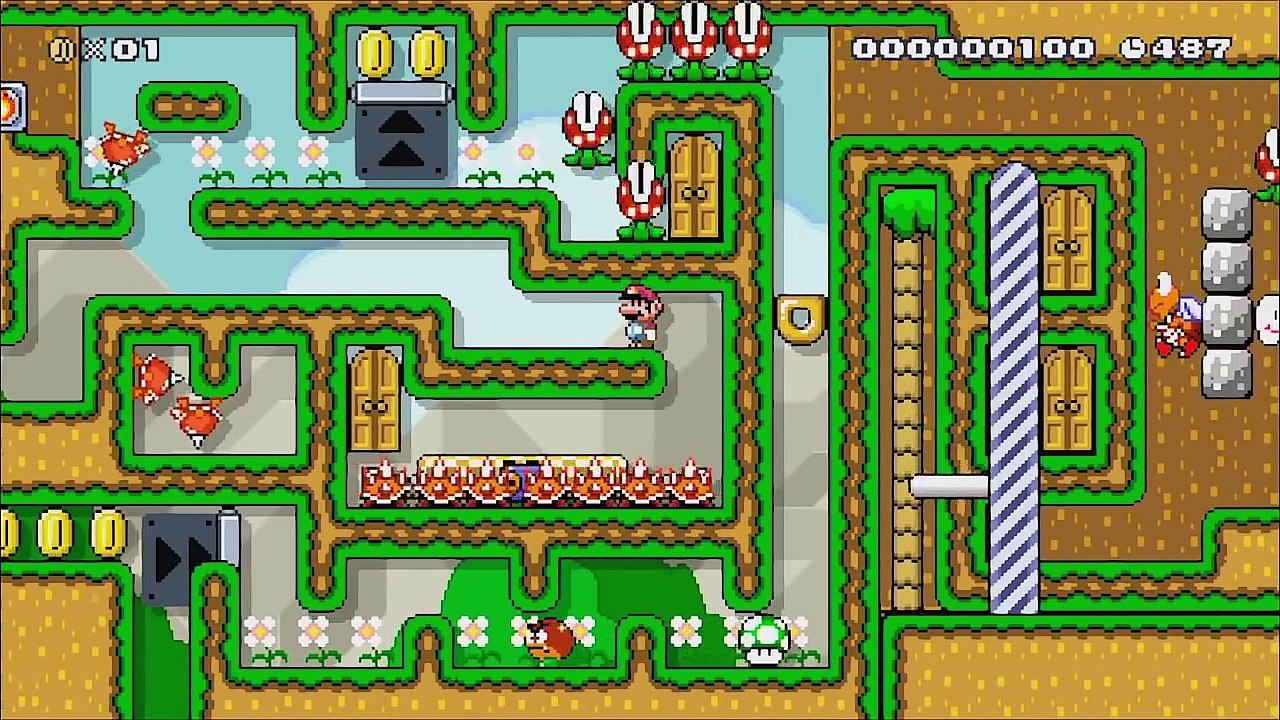 【実況】 セキュリティが厳しすぎて家に入れない賃貸物件 【スーパーマリオメーカー】