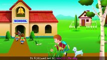 Mary Had A Little Lamb Nursery Rhyme With Lyrics - Cartoon Animation Rhymes & Songs for Children