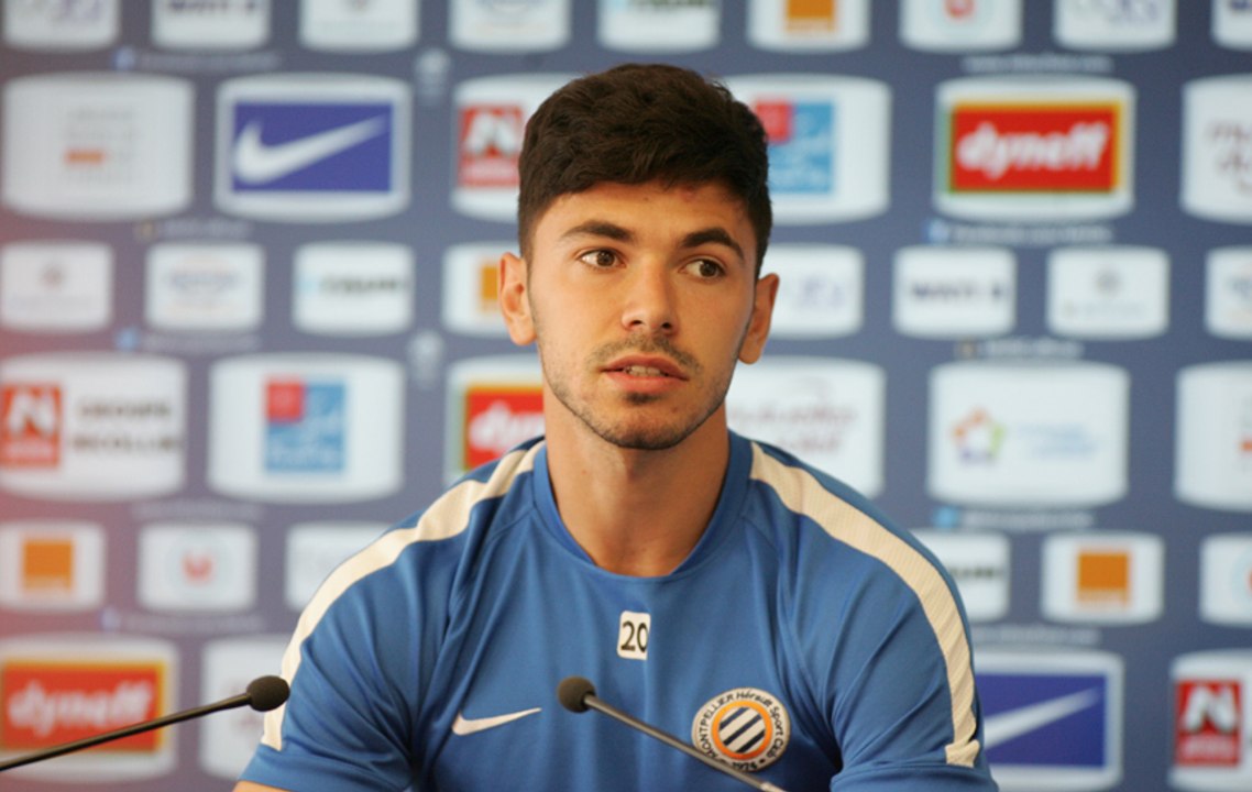 Morgan Sanson avant MHSC vs SRFC