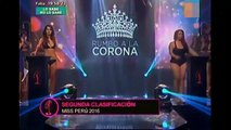 Plus-size model bursts into tears as she makes history in final of Miss Peru 201