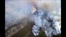 Amplían la orden de evacuación en el noroeste de Canadá por incendio forestal