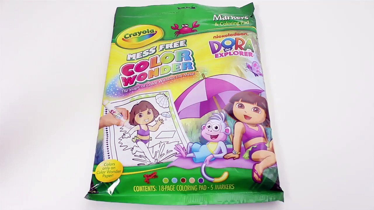 Dora The Explorer Crayola Color Wonder Magic Pen - Dora a Aventureira ...