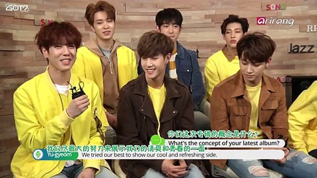 【百度GOT7吧·中字】160410 Pops in Seoul GOT7 cut 中字