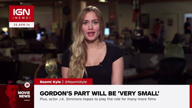 Commissioner Gordons Part Will Be Small in First Justice League - IGN News