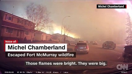 Wildfire victim- 'It was driving through hell'