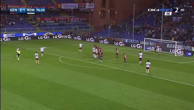 Francesco Totti Goal HD - Genoa 2-2 Roma - 02-05-2016