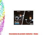 CableJive iStubz Câble USB vers Dock pour iPhone/iPod 22 cm Noir