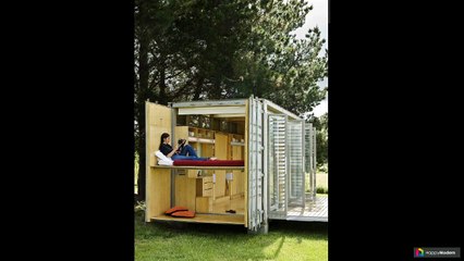 Port-a-Bach: мобильный дом-раскладушка