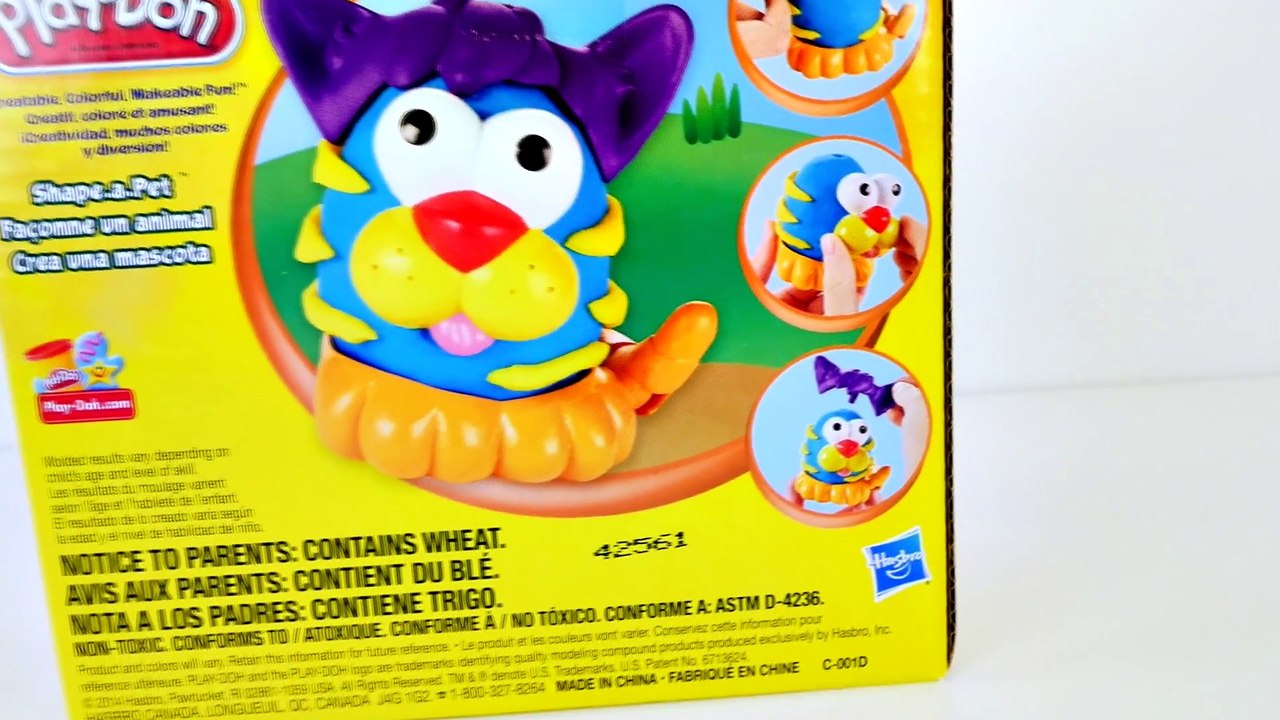 Play Doh Crea Una Mascota Cachorrito + Gatito Como Hacer Animales de Plastilina