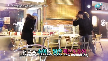 [ENG SUB] 160505 Celebrity Bromance Jackson&Jooheon EP.6-Your bros are watching you V APP