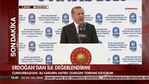 Erdoğan'dan kongre hakkında ilk değerlendirme!