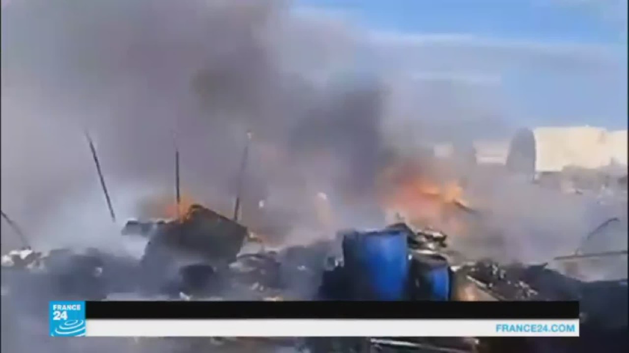 سوريا: غارات على مخيم الكمونة في إدلب تسقط 28 ق...