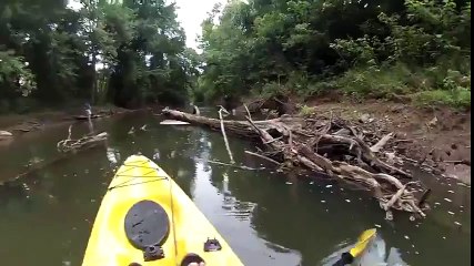 Kayak Fishing River Style