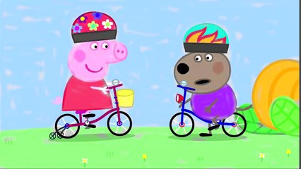 Peppa Pig Going To Sleep Funny Coloring Pages 30 min