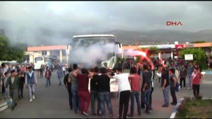 İskenderun'da Coşkulu Asker Uğurlaması