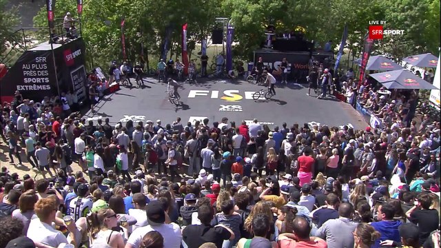 REPLAY FISE World Montpellier 2016 - BMX FLAT PRO Qualif - FR