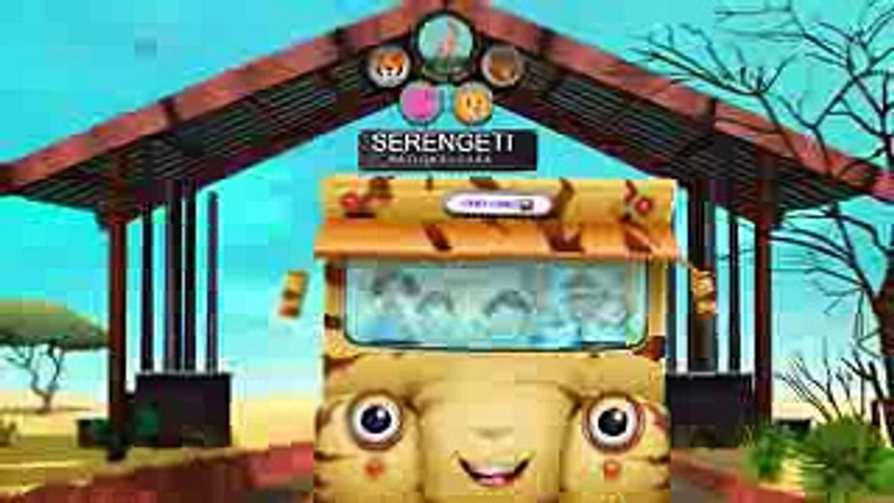 Wheels On The Bus   Kenya Jungle Book Wildlife Safari   Wild Animals and Animal Sounds   ChuChu TV
